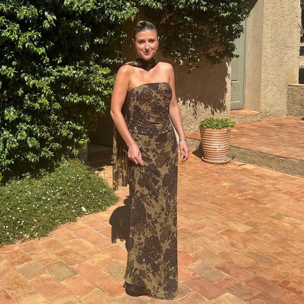 Jovani Silk Dress